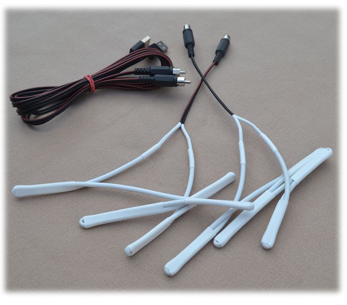 Вкладыши для рук + кабели USB (2 выхода) VKL+USB2 фото