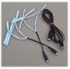 Вкладиші для рук + дроти USB (1 вихід) VKL+USB1 фото 2